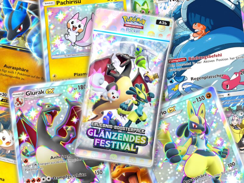 Pokémon-TCG-Sammelkartenspiel-Pocket-Glänzendes-Festival-A2b-Set-Erweiterung