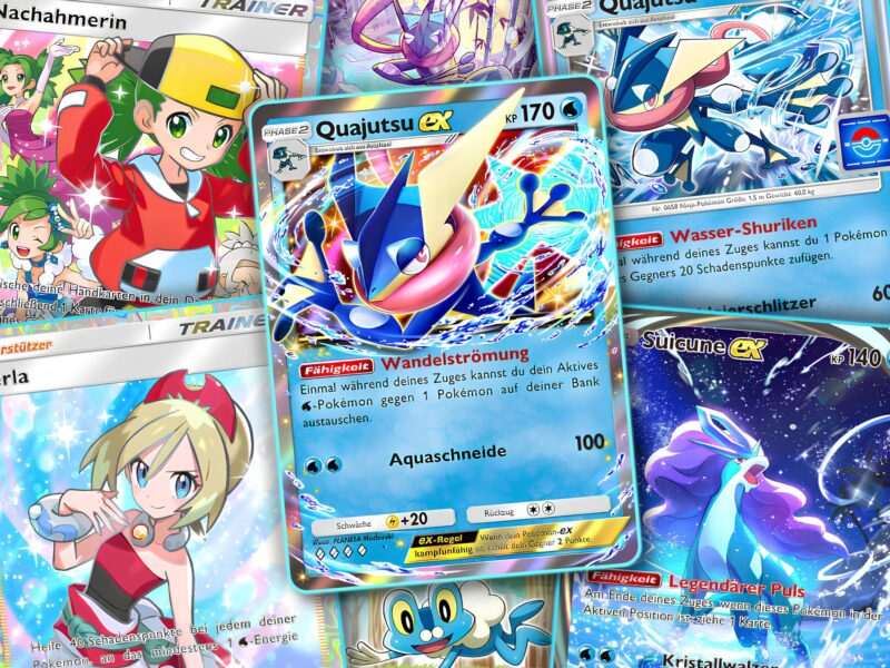 Pokémon-TCG-Sammelkartenspiel-Pocket-Mega-Quajutsu-ex-Deck-Liste-Anleitung-Strategie-Guide-2025