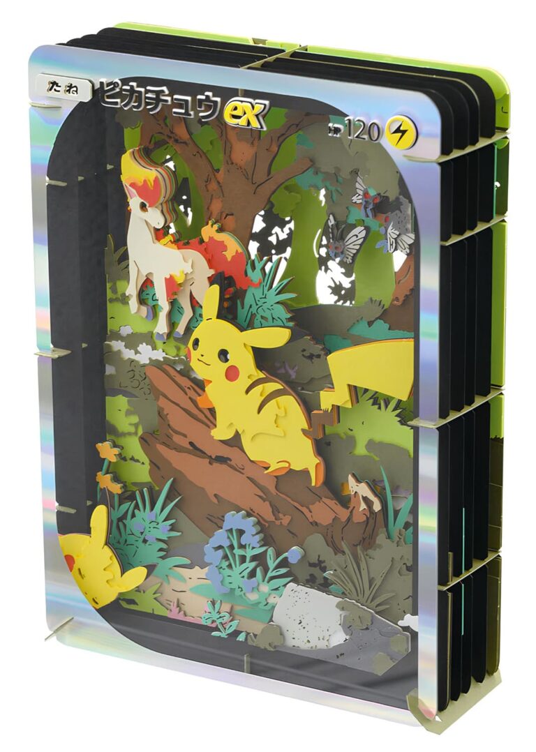 Pokémon-TCG-Sammelkartenspiel-Pocket-Merchandise-Zubehör-3D-Karte-Immersionskarte-Piakchu-ex-Japan