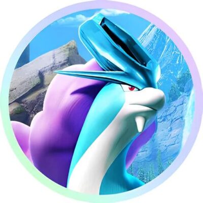 Pokémon-TCG-Sammelkartenspiel-Pocket-Profil-Icon-Suicune-A4a-Verborgene-Quelle
