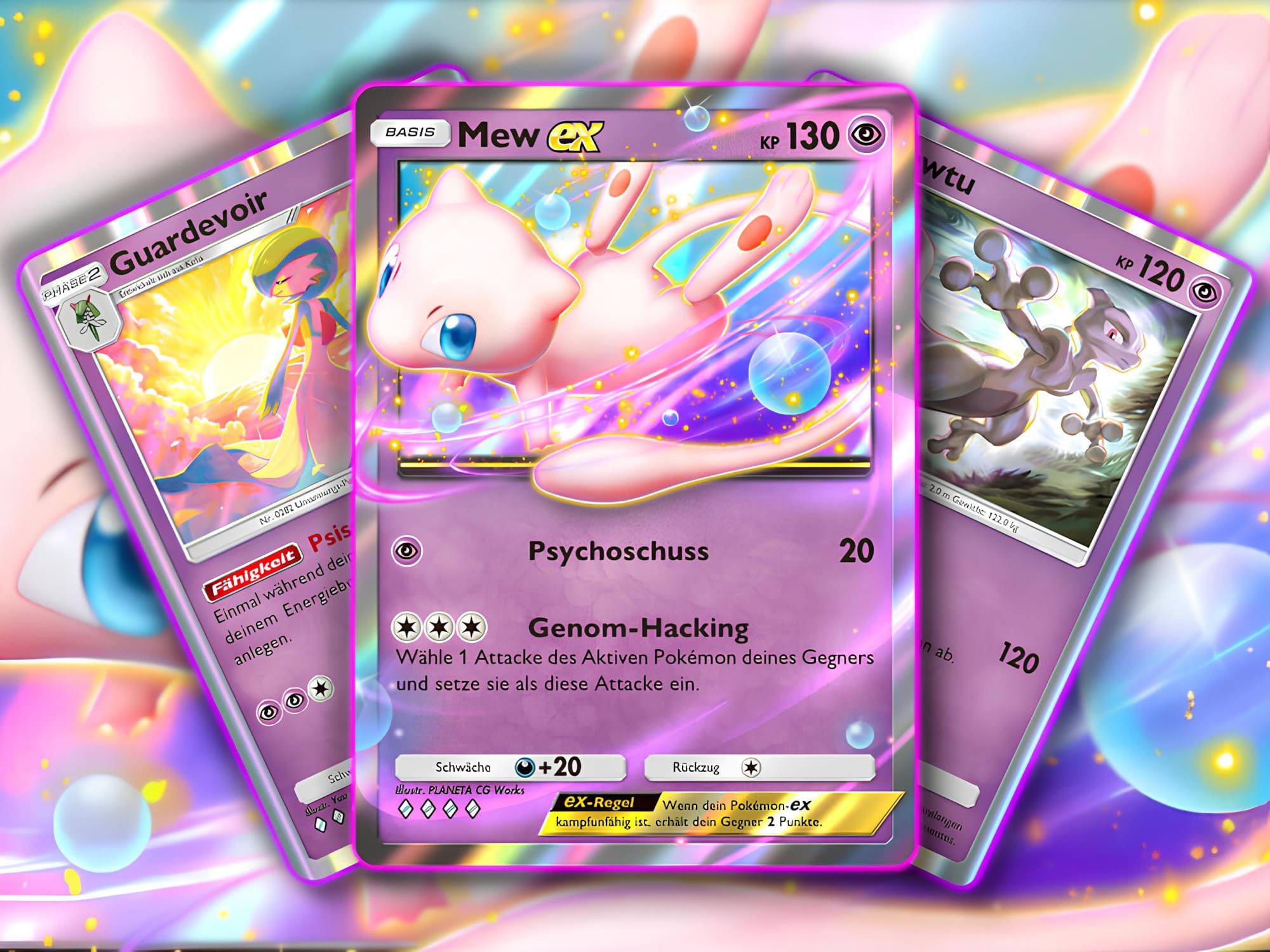 Pokémon-TCG-Sammelkartenspiel-Pocket-Psycho-Pokémon-Event-Mew-ex