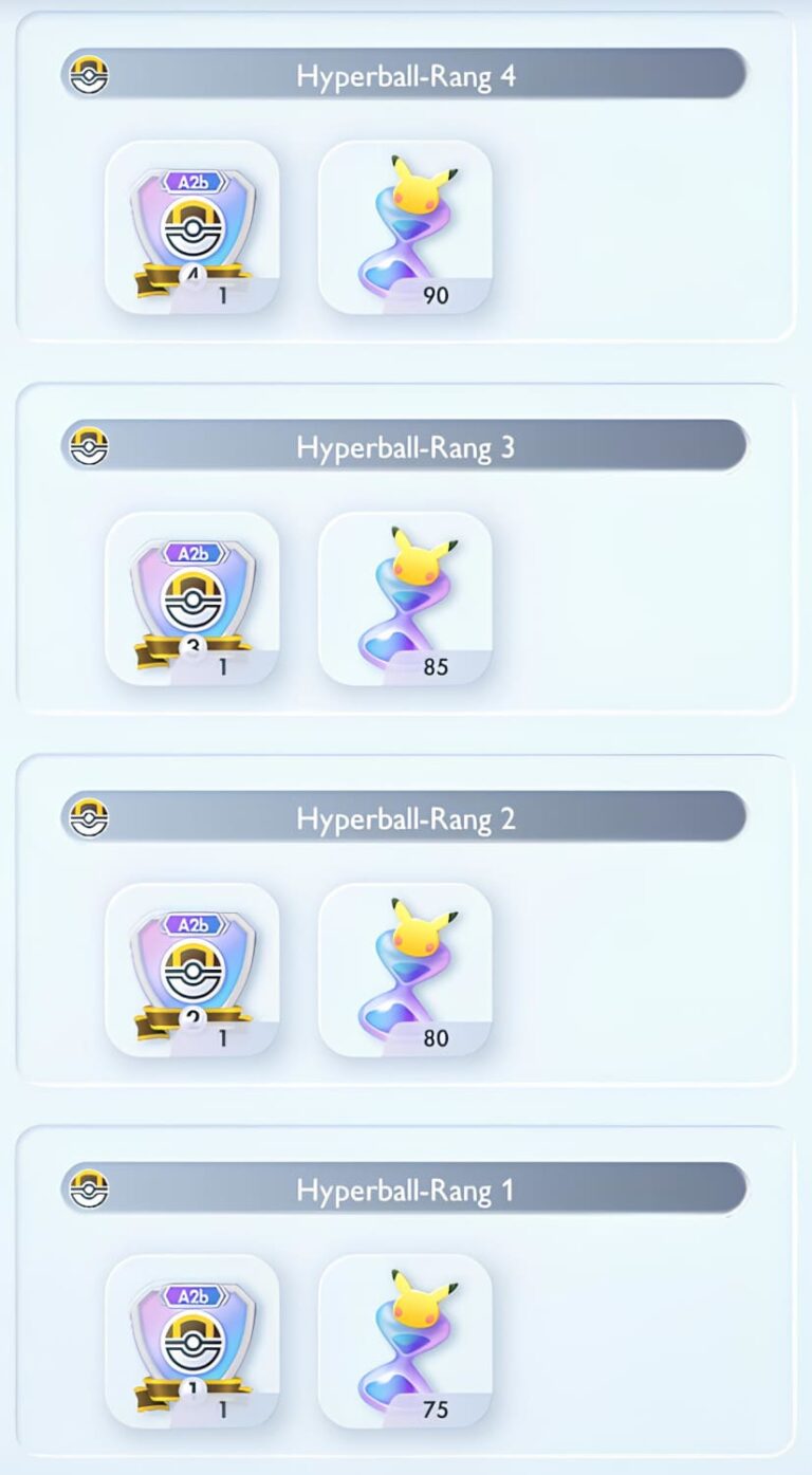 Pokémon-TCG-Sammelkartenspiel-Pocket-Rangmatches-Belohungen-Saison-A2b-Hyperball-Rang