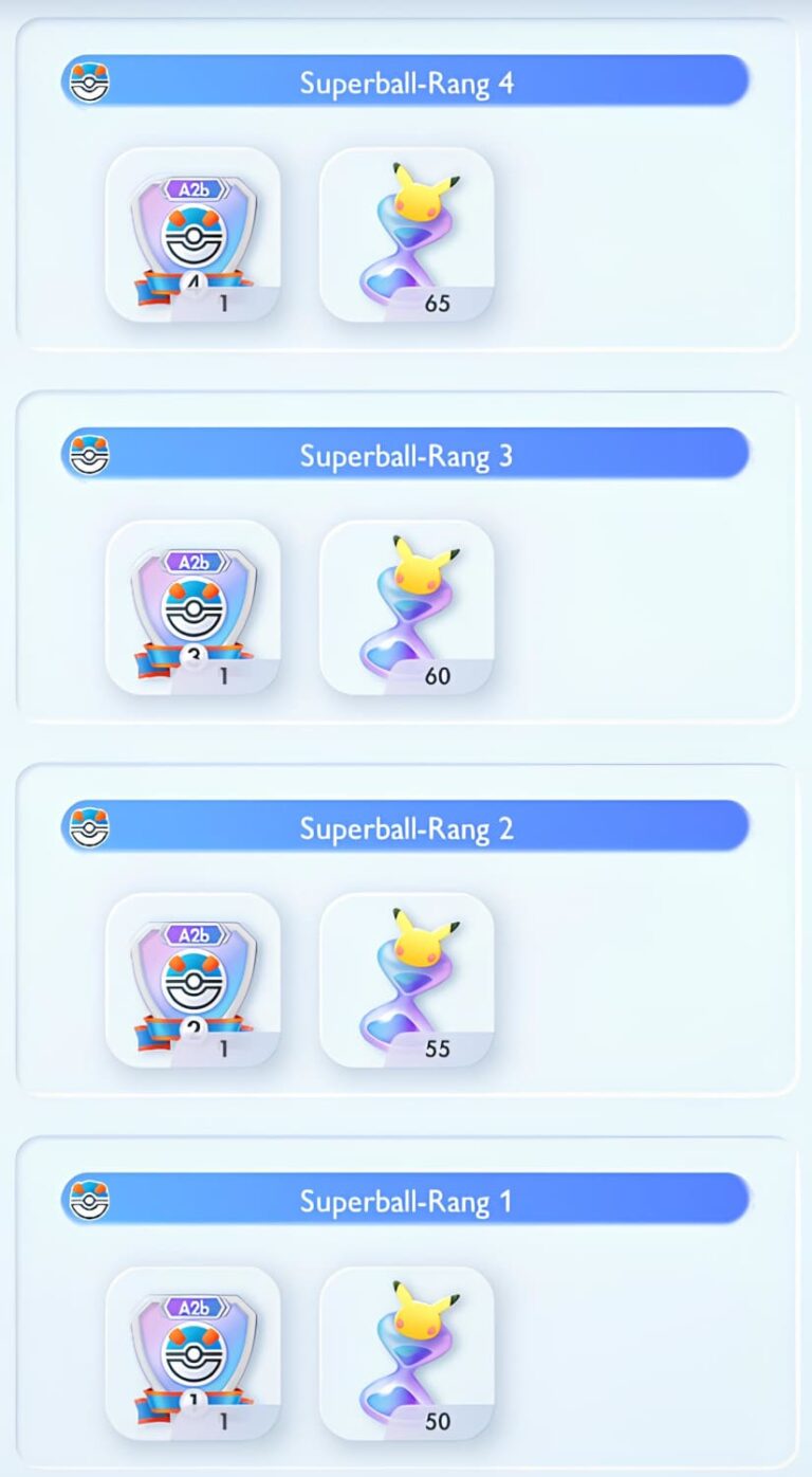 Pokémon-TCG-Sammelkartenspiel-Pocket-Rangmatches-Belohungen-Saison-A2b-Superball-Rang