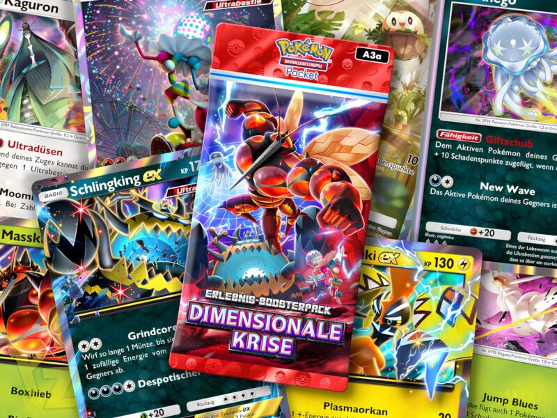 Pokémon-TCG-Sammelkartenspiel-Pocket-Set-Erweiterung-Erlebnis-Boosterpack-A3a-Dimensionale-Krise