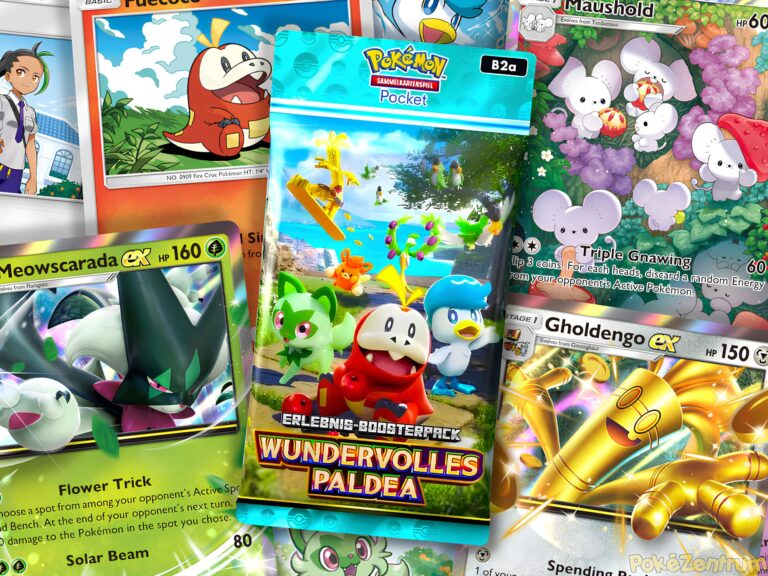 Pokemon-TCG-Sammelkartenspiel-Pocket-Set-Erweiterung-Erlebnis-Boosterpack-B2a-Wundervolles-Paldea