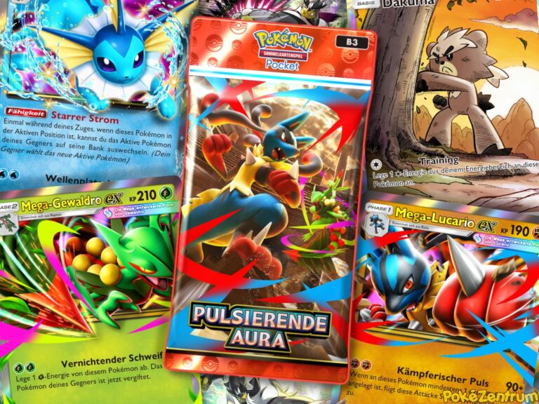 Pokemon-TCG-Sammelkartenspiel-Pocket-Set-Erweiterung-Erlebnis-Boosterpack-B3-Pulsierende-Aura-neu