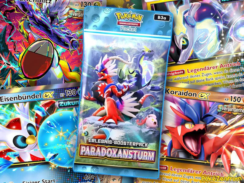Pokemon-TCG-Sammelkartenspiel-Pocket-Set-Erweiterung-Erlebnis-Boosterpack-B3a-Paradoxansturm