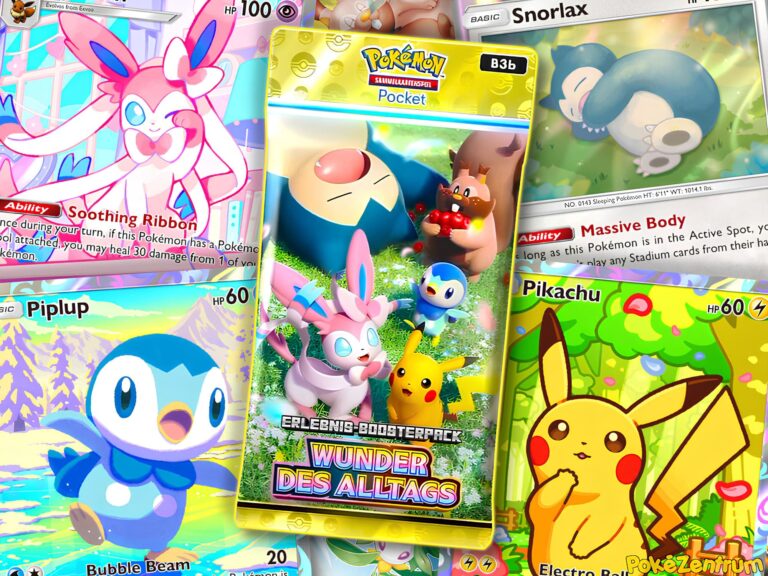 Pokemon-TCG-Sammelkartenspiel-Pocket-Set-Erweiterung-Erlebnis-Boosterpack-B3b-Wunder-des-Alltags