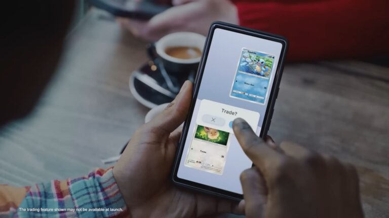 Pokémon-TCG-Sammelkartenspiel-Pocket-Tauschen