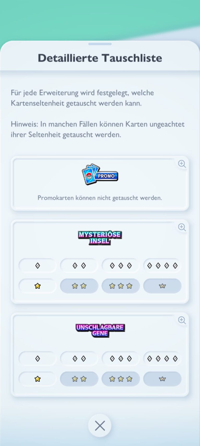 Pokémon-TCG-Sammelkartenspiel-Pocket-Tauschfunktion-Karten-tauschen-Erklärung-Anleitung-Details-Tauschliste