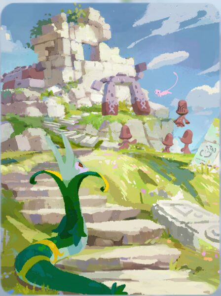 Pokémon-TCG-Sammelkartenspiel-Pocket-Vergessene-Ruinen-Cover