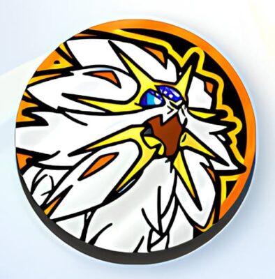 Pokémon-TCG-Sammelkartenspiel-Pocket-Wunderwahl-Cosmog-Wolwerock-Zubehör-Solgaleo-Münze