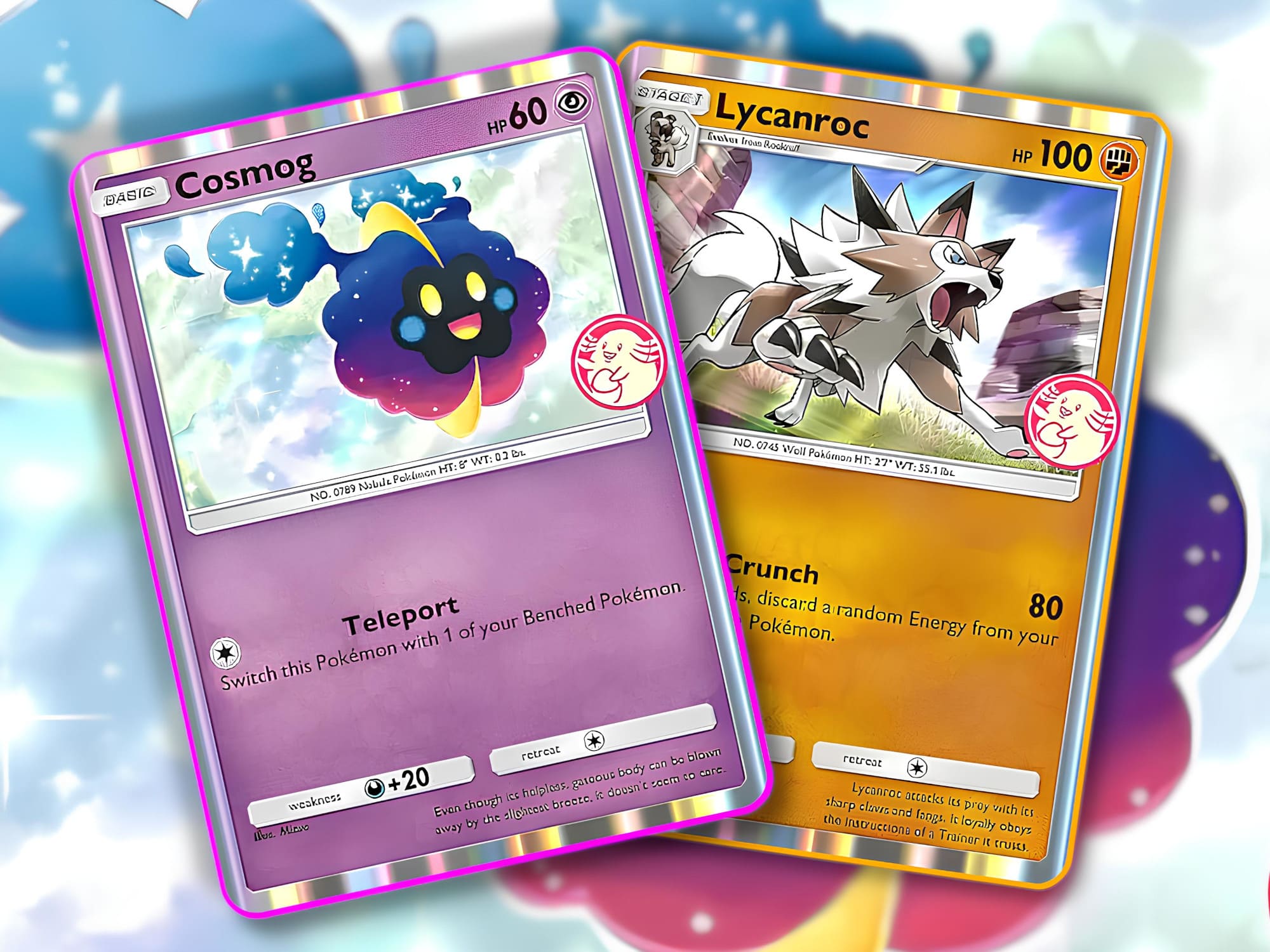 Pokémon-TCG-Sammelkartenspiel-Pocket-Wunderwahl-Event-Cosmog-Wolwerock-2025