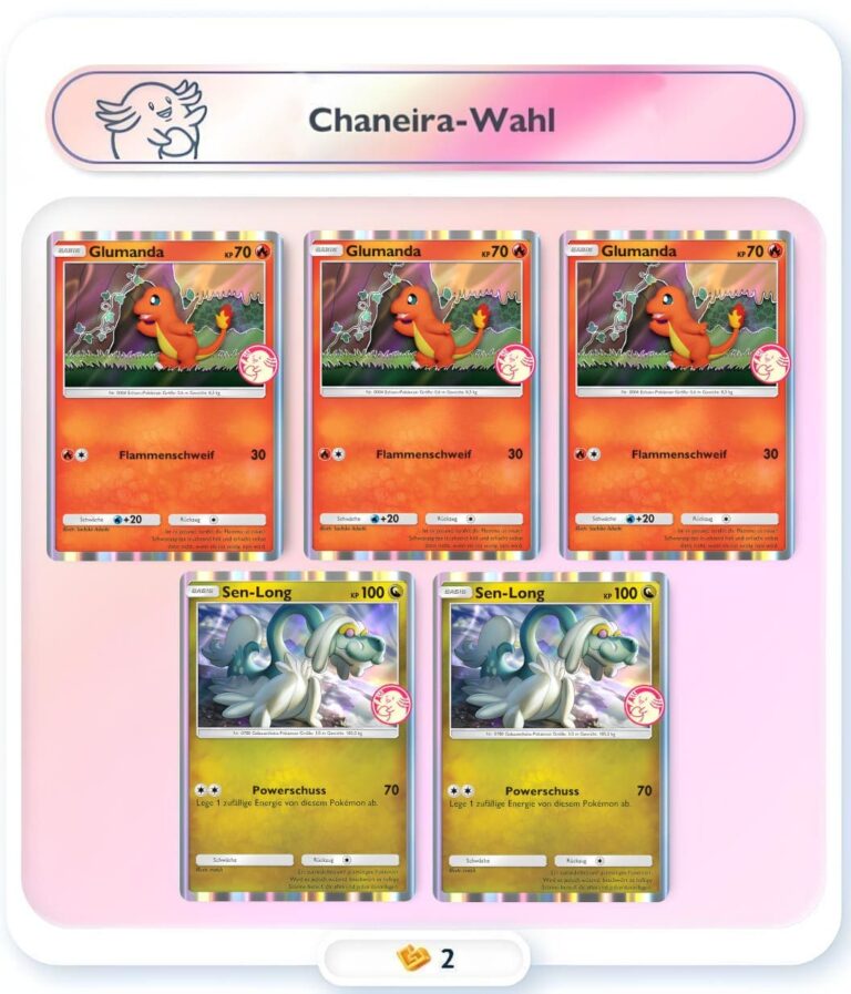 Pokemon-TCG-Sammelkartenspiel-Pocket-Wunderwahl-Event-Glumanda-Chaneira-Wahl