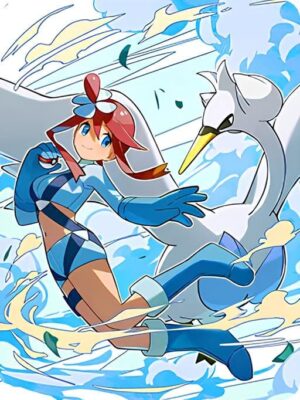 Pokemon-TCG-Sammelkartenspiel-Pocket-Wunderwahl-Event-Glumanda-Zubehör-Cover-Geraldine