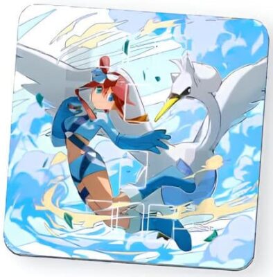 Pokemon-TCG-Sammelkartenspiel-Pocket-Wunderwahl-Event-Glumanda-Zubehör-Playmatr-Geraldine