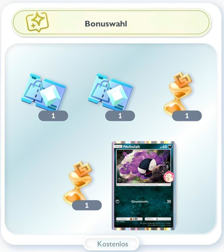 Pokemon-TCG-Sammelkartenspiel-Pocket-Wunderwahl-Event-Nebulak-Knuddeluff-Bonuswahl