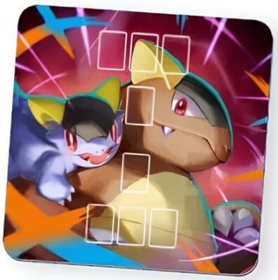 Pokemon-TCG-Sammelkartenspiel-Pocket-Wunderwahl-Event-Nebulak-Zubehör-Playmat-Mega-Kangama