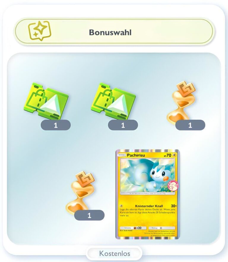 Pokemon-TCG-Sammelkartenspiel-Pocket-Wunderwahl-Event-Pachirisu-Bonuswahl