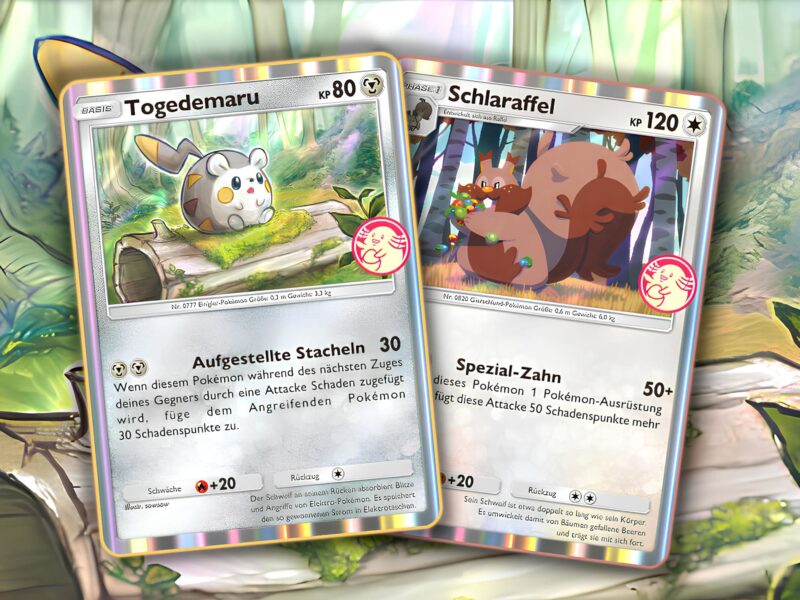 Pokémon-TCG-Sammelkartenspiel-Pocket-Wunderwahl-Event-Togedemaru-Schlaraffel-2025