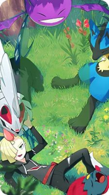 Pokémon-TCG-Sammelkartenspiel-Pocket-Wunderwahl-Event-Togedemaru-Schlaraffel-Zubehör-Hntergrund-Background-Gladio-Amigento