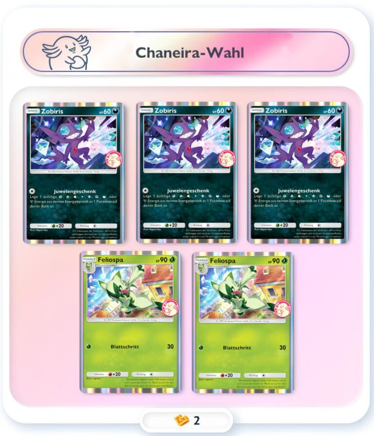 Pokémon-TCG-Sammelkartenspiel-Pocket-Wunderwahl-Event-Zobiris-Chaneira-Wahl
