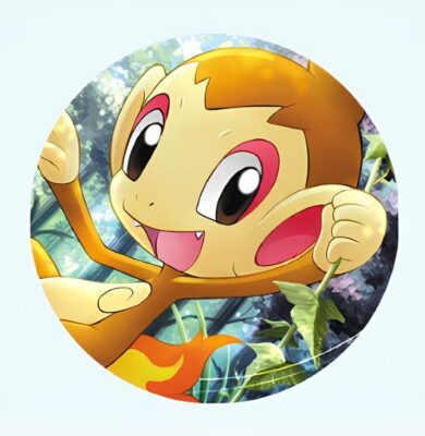 Pokémon-TCG-Sammelkartenspiel-Pocket-Zubehör-Icon-Panflam