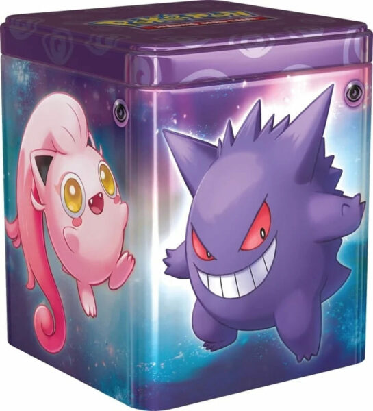 Pokémon-TCG-Stapel-stapelbare-Tins-2024-Display-Psycho-Gengar