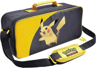Pokémon-Tasche-Gaming-Trove-Sammelkarten-TCG-Zubehör-Pikachu-Ultra-Pro-schwarz-gelb
