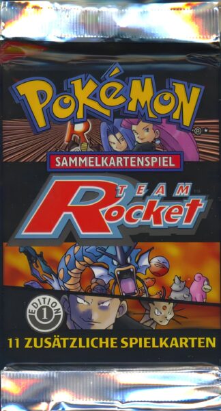Pokémon-Team-Rocket-Booster-Pack-1.-First-Edition-Multi-Artwork-Deutsch