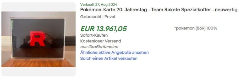 Pokémon-Team-Rocket-Special-Case-20th-Anniversary-Japanese-TCG-Top-Verkäufe-Preis-Ebay