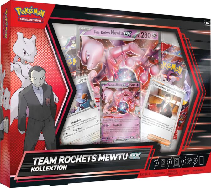 Pokémon-Team-Rockets-Mewtu-Mewtwo-ex-Kollektion-Box-TCG-Sammelkartenspiel-Deutsch