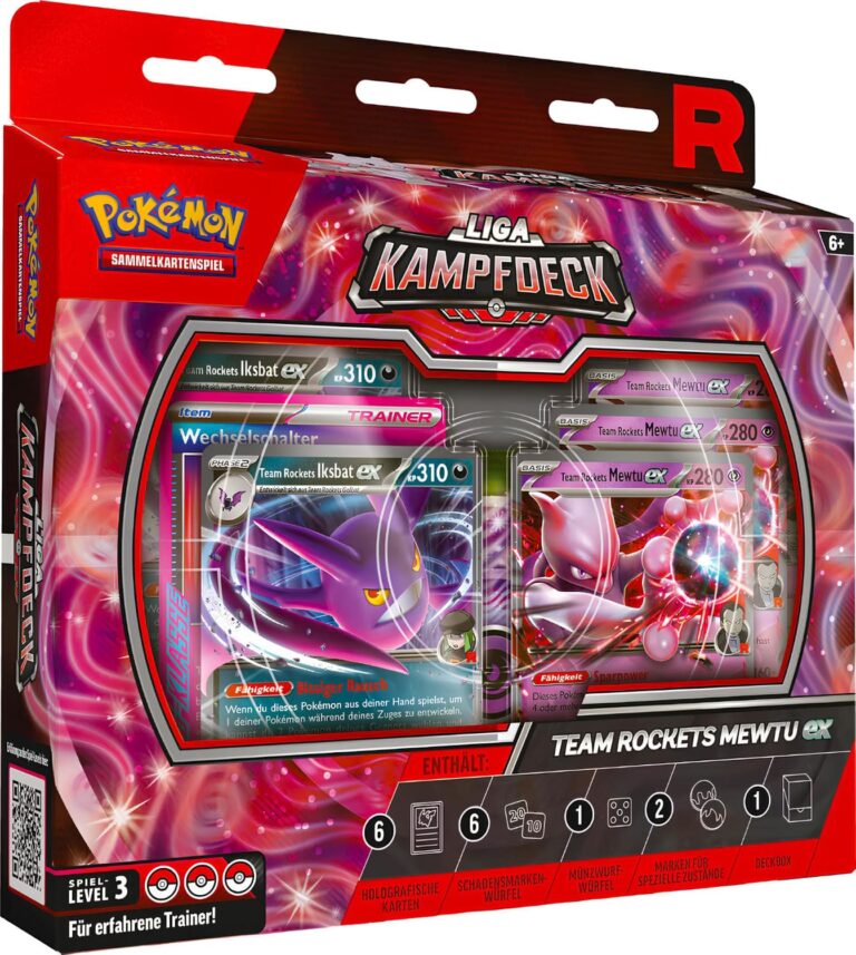 Pokémon-Team-Rockets-Mewtu-ex-Liga-Kampfdeck-Deutsch-2025