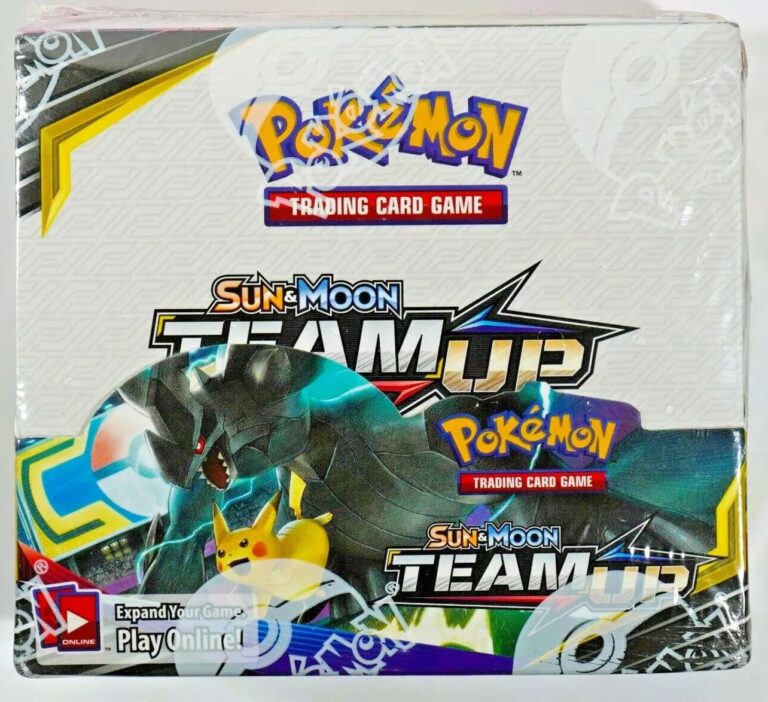Pokémon-Team-Up-Booster-Display-Box-Englisch-TCG-Sammelkartenspiel