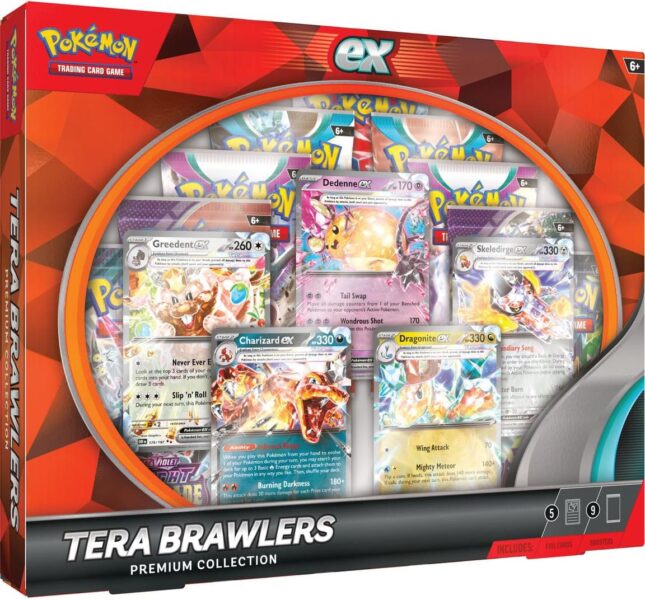 Pokémon-Tera-Brawlers-Premium-Collection-Kollektion-Box-Terakristall-ex