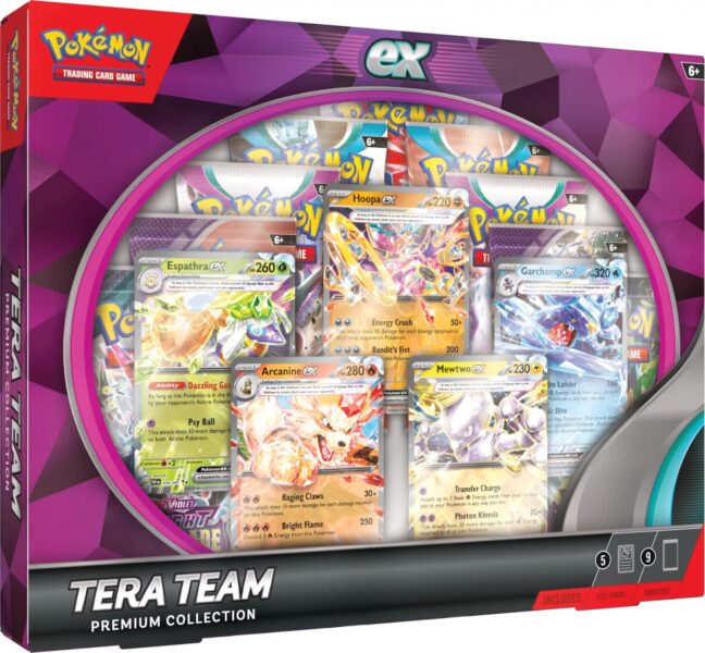 Pokémon-Tera-Team-Premium-Kollektion-Collection-Box-Englisch-TCG-Sammelkartenspiel-2024