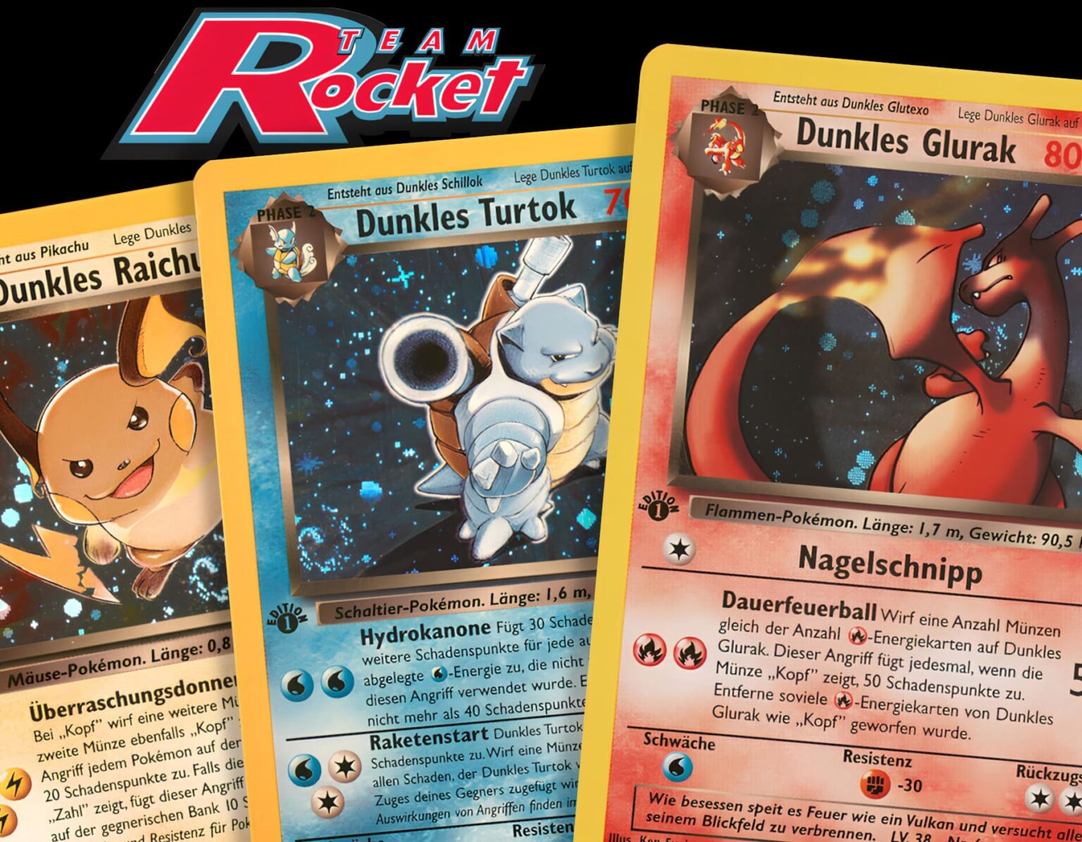 Neues pok mon set the glory of team rocket registriert pokezentrum