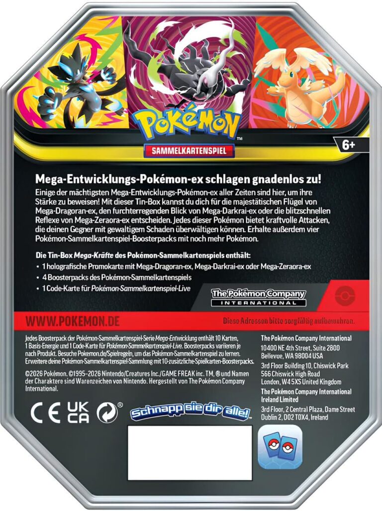 Pokémon-Tin-Box-Mega-Kräfte-Darkrai-Dragoran-Zoroarkr-ex-Back-Deutsch-TCG-Sammelkartenspiel-2026