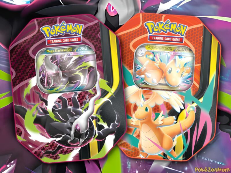 Pokémon-Tin-Box-Mega-Kräfte-angekündigt-Mega-Darkrai-Dragoran-Zeraora-ex-TCG-Sammelkartenspiel-Deutsch-2026