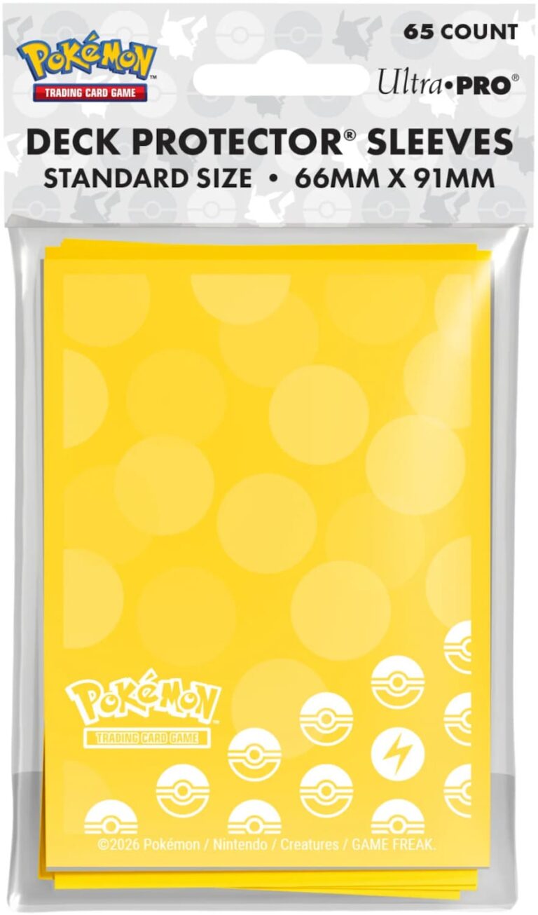 Pokemon-Ultra-Pro-Energy-Type-Deck-Protector-Sleeves-Kartenhüllen-Lightning-Elektro