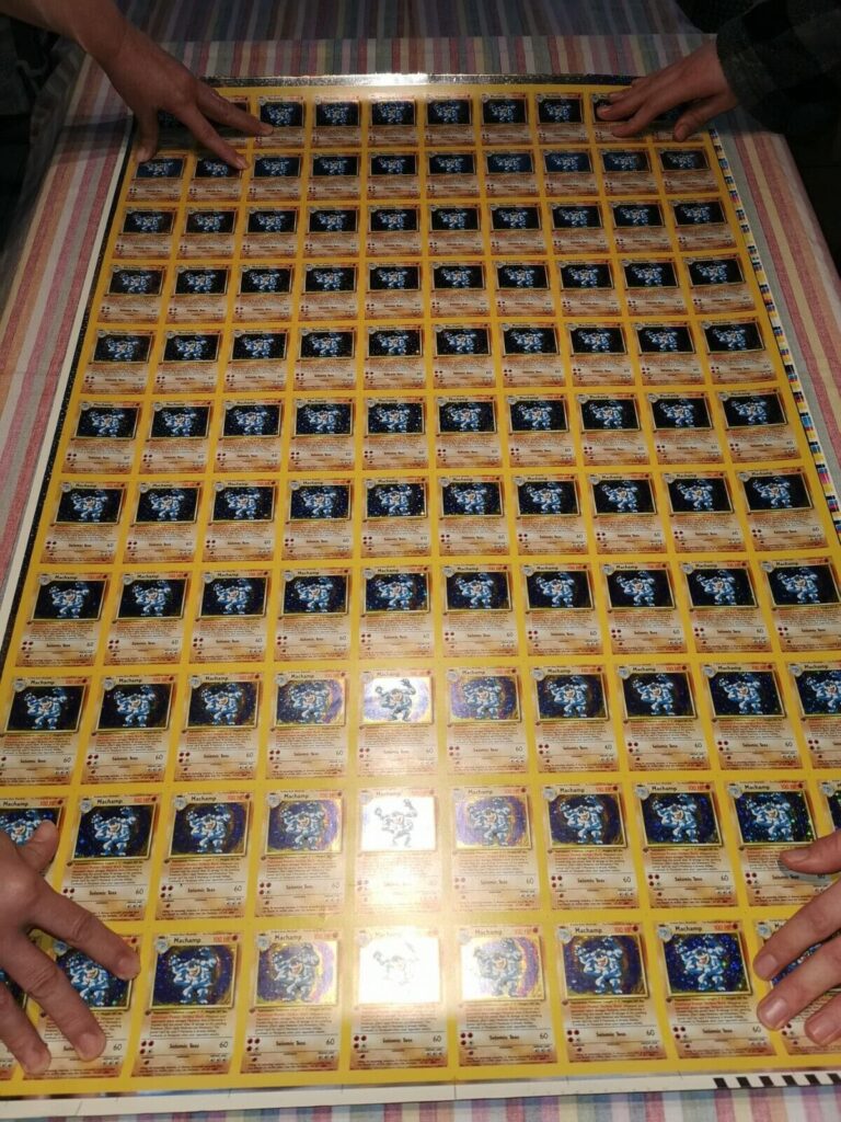 Pokémon-Uncut-Sheet-Machamp-Base-Set-1st-Edition