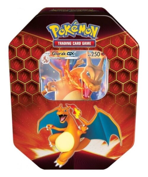 Pokémon-Verborgenes-Schicksal-Tin-Box-Glurak-GX-Deutsch
