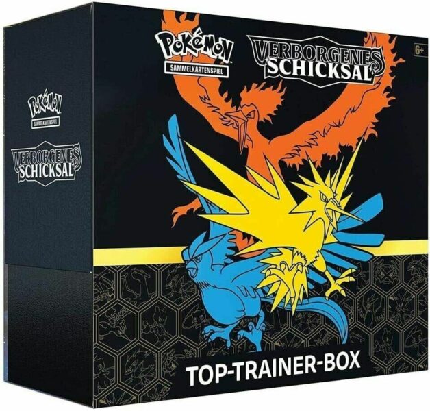 Pokémon-Verborgenes-Schicksal-Top-Trainer-Box-Deutsch