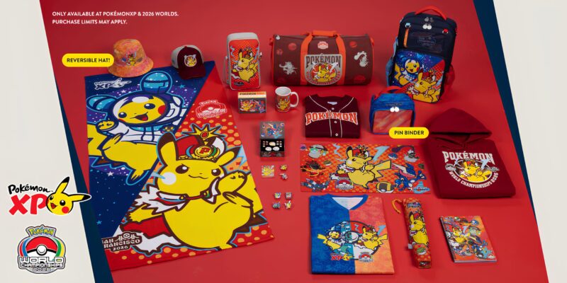 Pokémon-Weltmeisterschaften-World-Championships-XP-2026-Merchandise-enthüllt