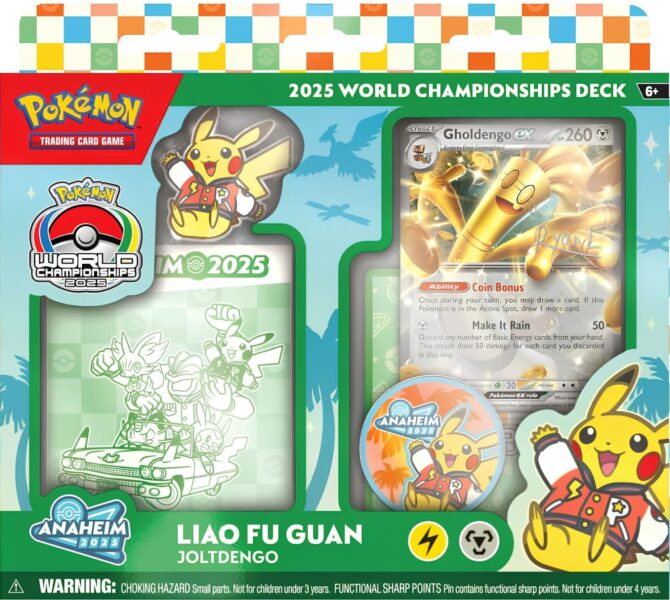 Pokémon-World-Championships-Deck-Weltmeisterschaftsdeck-2025-Liao-Fu-Guan-Joltdengo-Gholdengo-Monetigo-ex-Englisch