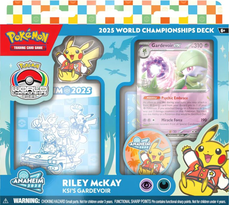 Pokémon-World-Championships-Deck-Weltmeisterschaftsdeck-2025-Riley-McKay-KSI-Gardevoir-Englisch
