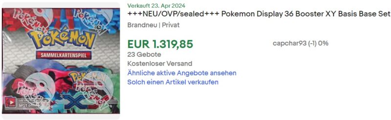 Pokémon-XY-Base-Basis-Set-Booster-Box-Display-ebay-Verkauf-Verkäufe_Preis-Mai-2024