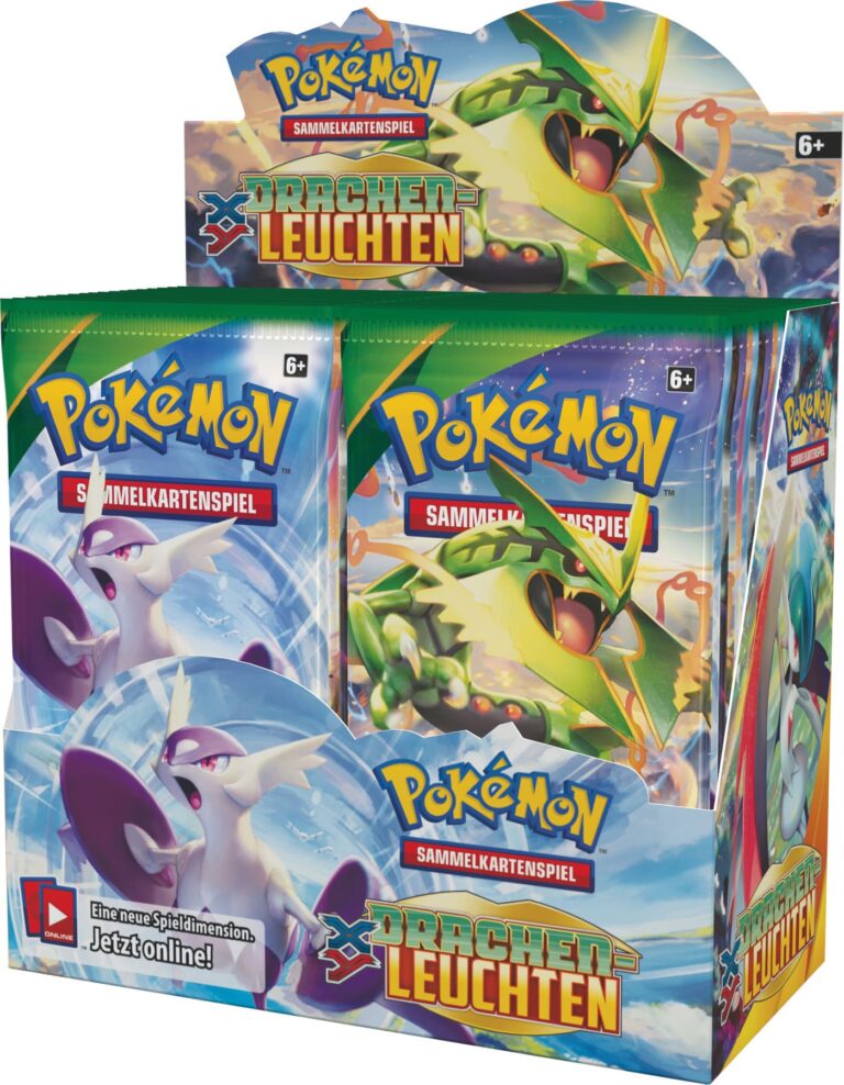 Pokémon-XY-Drachenleuchten-Booster-Display-Box