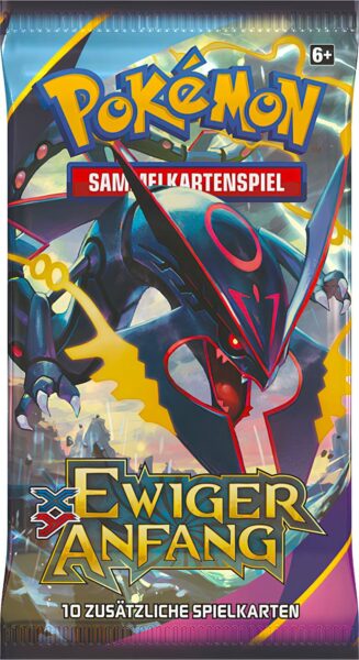 Pokémon-XY-Ewiger-Anfanger-Booster-Pack-Shiny-Rayquaza-TCG-Sammelkartenspiel