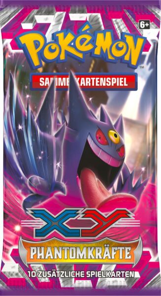 Pokémon-XY-Phantomkräfte-Booster-Pack-Gengar-TCG-Sammelkartenspiel